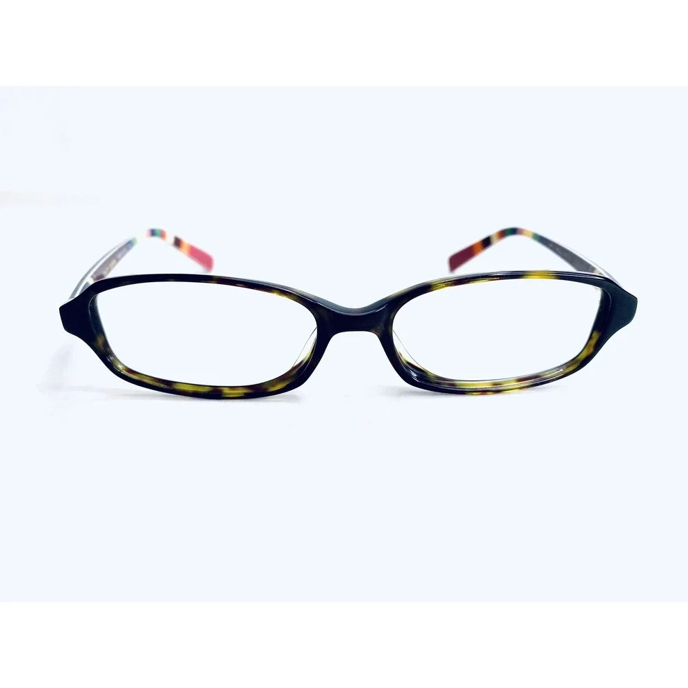 Kate Spade Tortoise Brown W Colorful Temples Glasses Italy Matilda 52 16 135